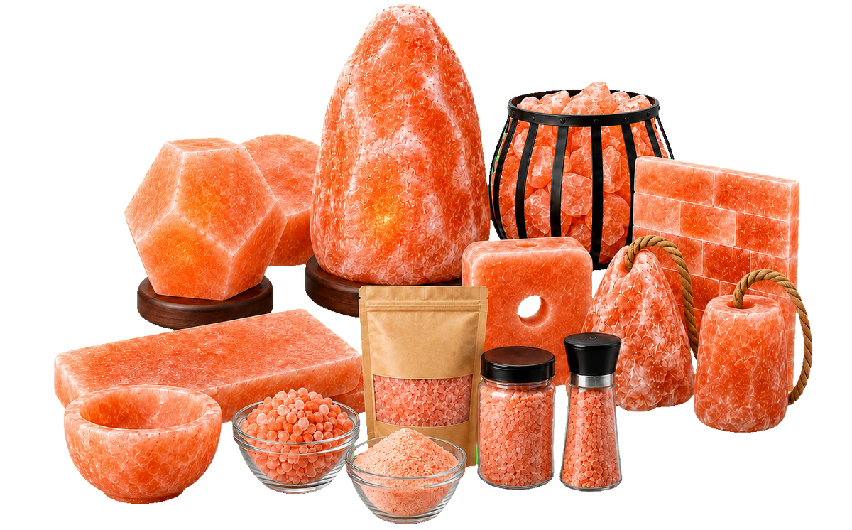 CORVESS Himalayan pink salt product range