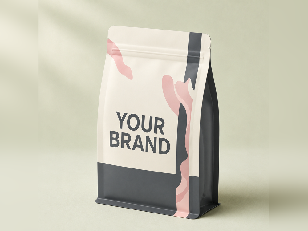 Private-label salt pouches